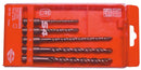 Koffer mit 5 Hammerbohrern SDS PLUS | 124424