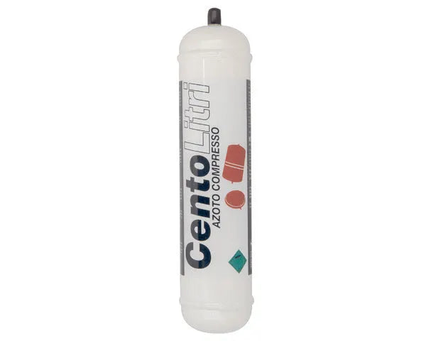 Behälter und Stickstofffüllung 950 cm³.