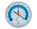 Vakuummesser 0-1000 mbar ø 80 mm 1/8''