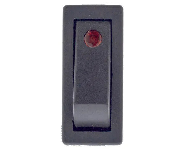 Einpoliger roter Schalter 11x30mm Kontrollleuchte