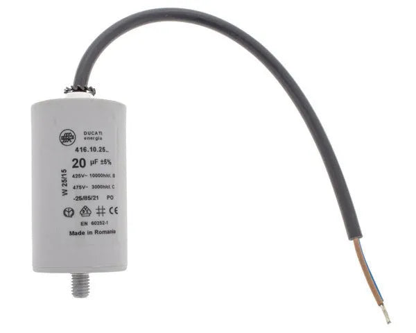 Arbeitskondensator mit Kabel 20,0 µF