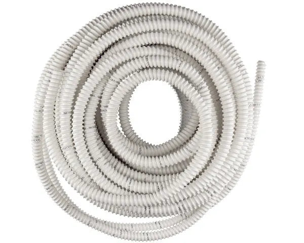 Spiralschlauch Abfluss 20x16 weiß 1 m PVC