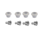 Pack 4 ruedas cesta superior lavavajillas Bosch, Balay, Siemens