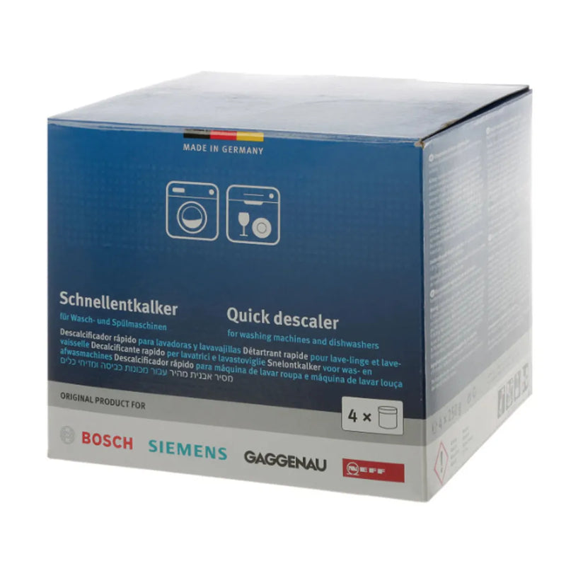 Descalcificador en polvo para lavadoras y lavavajillas Bosch 00311922