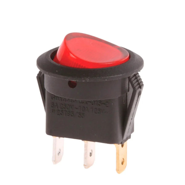 Interruptor luminoso redondo Cafetera y Plancha