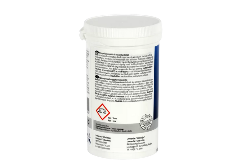 Limpiador en polvo lavadoras Bosch, Balay, Siemens 00312212