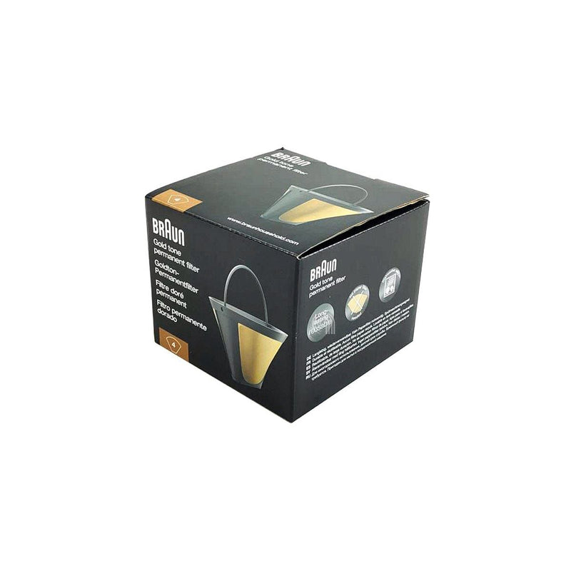 Wiederverwendbarer Goldtone-Filter für De Longhi Kaffeemaschine AX13210002
