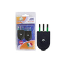 MONDO - Pack 2 Steckdosen 10A Gerade mit Schutzleiter - AST-55301362