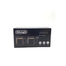 2 doppelwandige Glastassen 500 ml für De Longhi Kaffeemaschine AS00006566