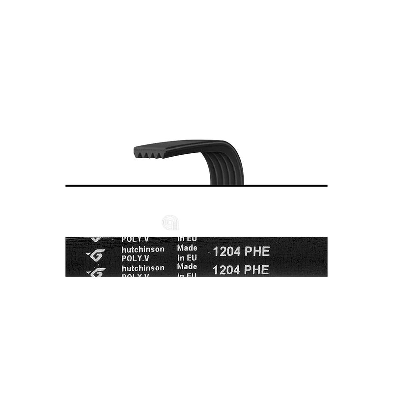 WHIRLPOOL - Antriebsriemen Waschmaschine 1204 H8 - 481235818167