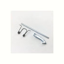 Original-Nasenstück-Set für Waschmaschine Candy 49031117 aus Stahl