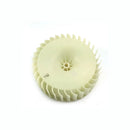 Ventilador original para secadora Electrolux con códigos 1366338018 y 1366338026