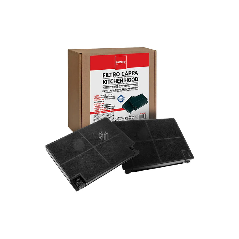 FABER, ARISTON, ELECTROLUX, WHIRLPOOL, BEKO, INDESIT, ZANUSSI, BRANDT - Kohlefilter für Dunstabzugshaube - AST-00701084