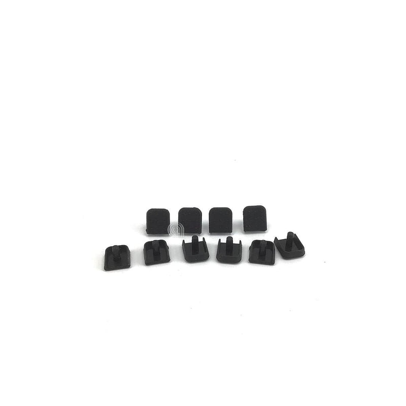 Piano Gummipuffer Gitter 11x12x9mm 10 Stück Whirlpool Ersatzteil