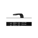 WHIRLPOOL, BOSCH, BALAY - Waschmaschinenriemen 1243 H8 - 00661725