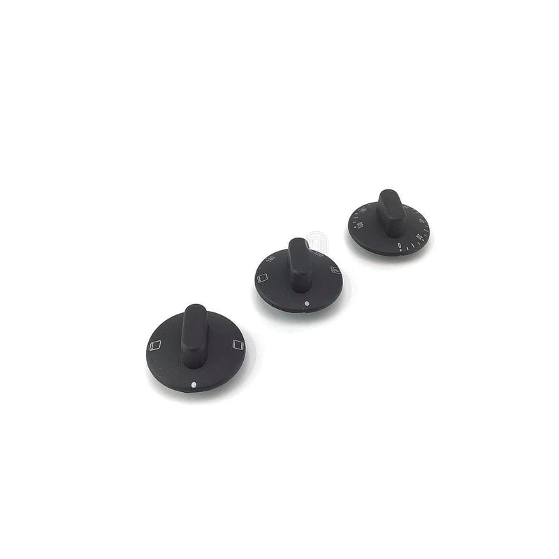 3er-Set Bedienknöpfe für De Longhi GL1057 Backofen