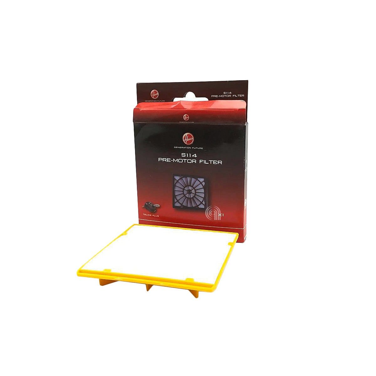 Original rechteckiger Filter S114 für Candy- und Hoover-Staubsauger