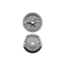 ARISTON, INDESIT, NARDI, SMEG - Quemador Rápido de Aluminio Encimera - B3620