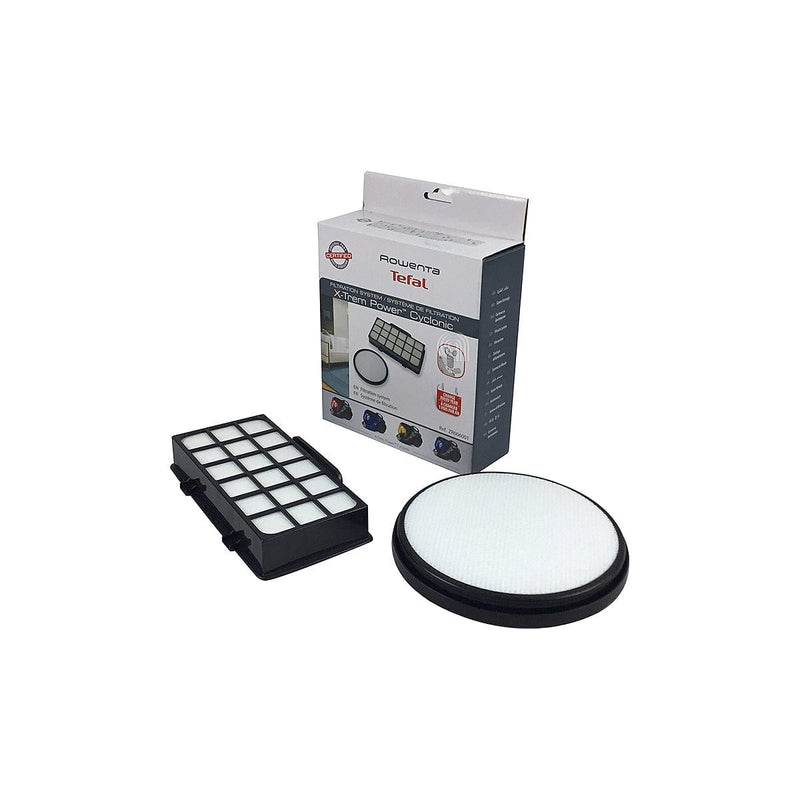 Original rechteckiger und runder Filter Rowenta ZR006001, 2er-Pack