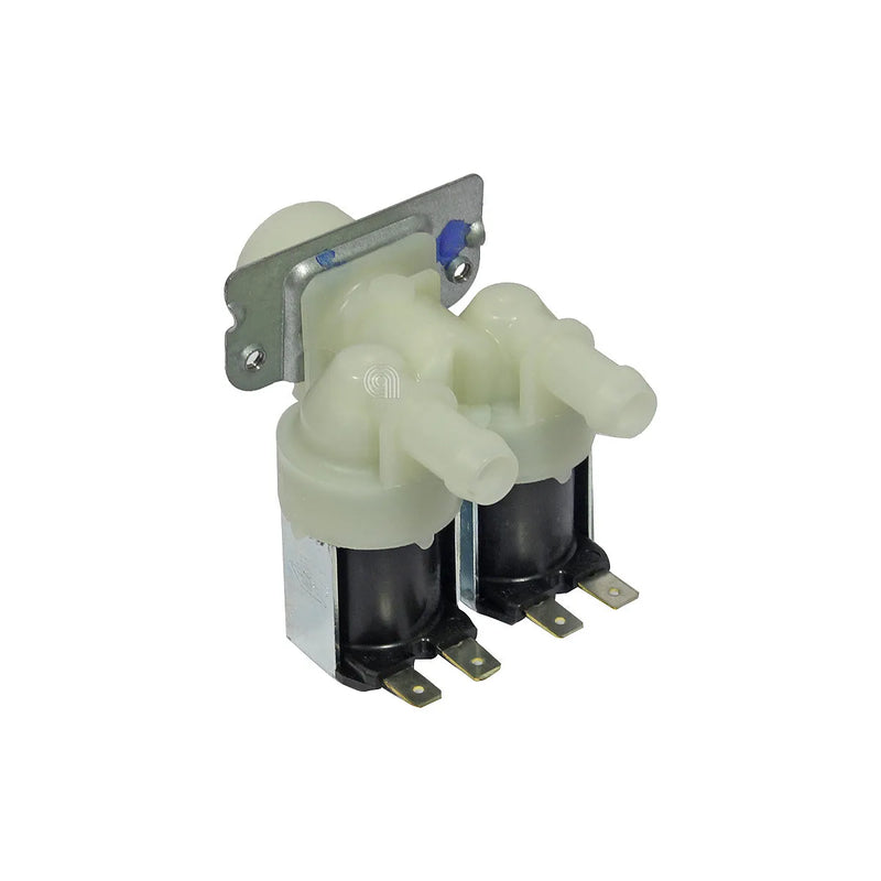 INDESIT, UNIVERSAL - 2-Wege-Elektroventil 180° 12mm für Waschmaschine/Geschirrspüler - C00045951