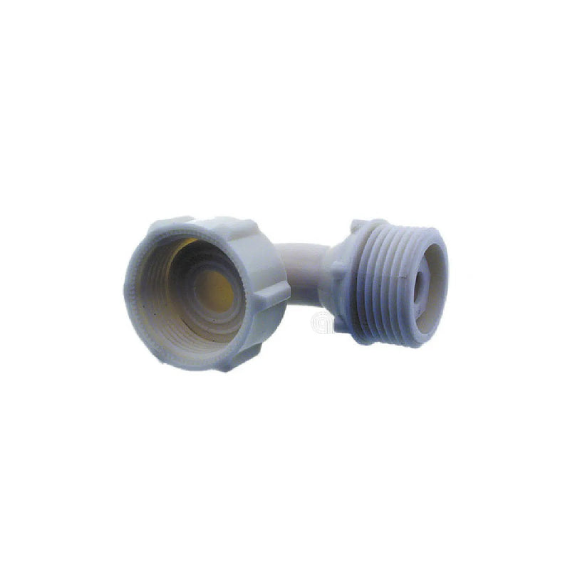 UNIVERSALE - Rohr mit drehbarem Ring für Waschmaschine 3/4" MF - AST-00541008