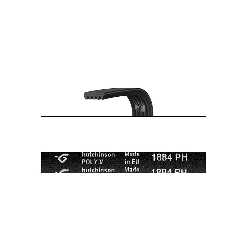 ELECTROLUX, AEG, ZANUSSI - Poly-V-Riemen 1884 H5 Wäschetrockner - 1255028100