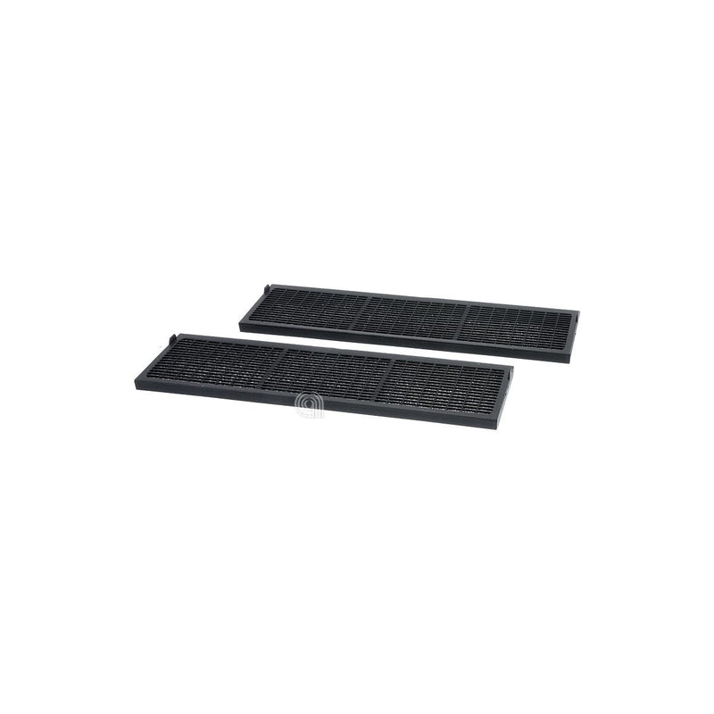 Set mit 2 rechteckigen Aktivkohlefiltern für Bosch Dunstabzugshaube 11043267