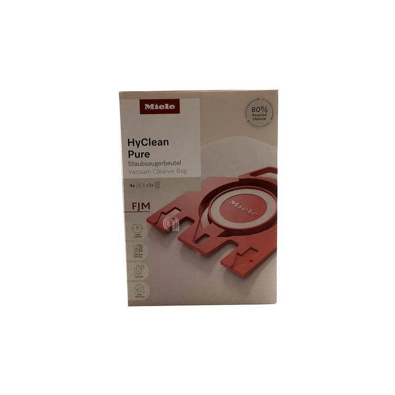 Set mit 4 FJM-Beuteln und 2 Originalfiltern für Miele Staubsauger