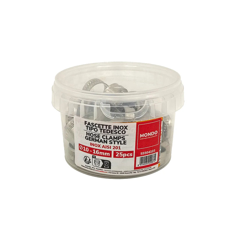MONDO - Edelstahlschellen - AST-55504103