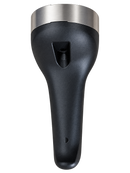 Mango cuerpo Silit Sicomatic 2150200673, vista superior con embellecedor de acero inoxidable