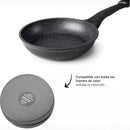 LACOR Bratpfanne Öko-Stein Gusseisenaluminium 28 cm - Modell 24128