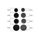 ARISTON, WHIRLPOOL, FRANKE - Satz Brenner und Tropfschalen für Kochfeld - AST-55605047