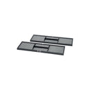 Set mit 2 rechteckigen Aktivkohlefiltern für Bosch Dunstabzugshaube 11043267