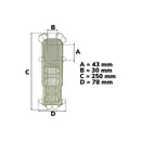 VORWERK-FOLLETTO - Mikrofaserbeutel Staubsauger - 45030