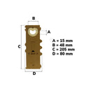 VORWERK-FOLLETTO - Papiertüten Staubsauger - VKF040