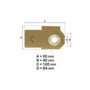 ELECTROLUX, KARCHER-SEBO, KARCHER - Staubsaugerbeutel - AST-KAR102