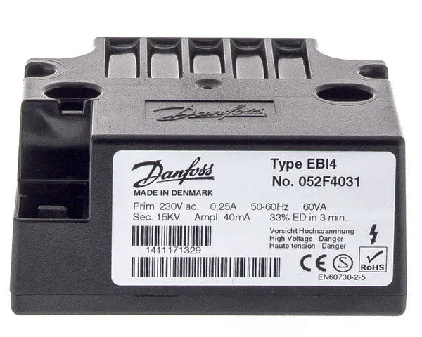DANFOSS Brennertransformator EBI4 052f4031 | 052F4031