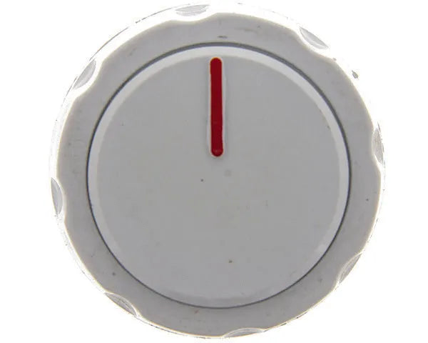 Standard-Küchenregler weiß mit kurzem 6-mm-Achsstift