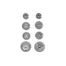 ARISTON, WHIRLPOOL, FRANKE - Satz Brenner und Tropfschalen für Kochfeld - AST-55605047