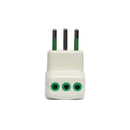 GBC - DREIFACH-ADAPTER Y MIT ITALIENISCHEM STECKER 10A - AST-55301166