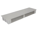 Einbaukasten mit Ablauf 390x110x45mm