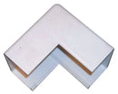 Außenecke für Rinne 40 x 70 weiß