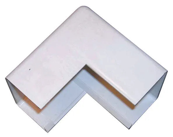 Außenecke für Rinne 40 x 70 weiß