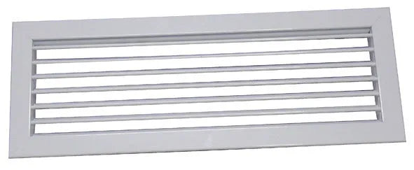 Luftgitter 600 x 100 mm, ph45 weiß