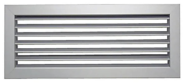 Luftgitter 400 x 150 mm, fh45 Aluminium