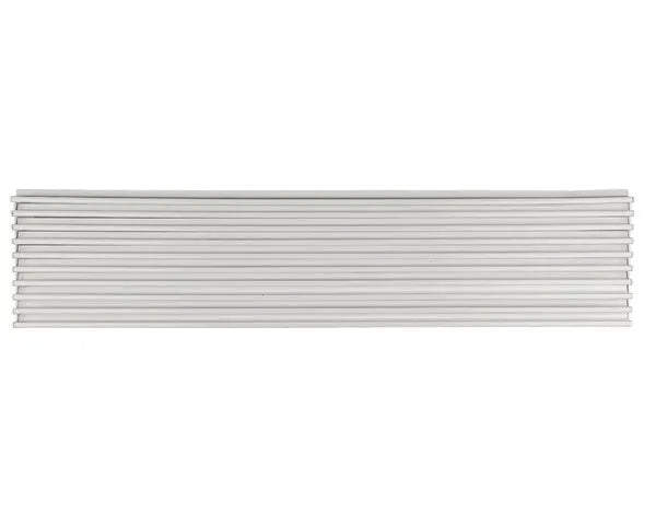 Lüftungsgitter 600 x 125 mm, weiß