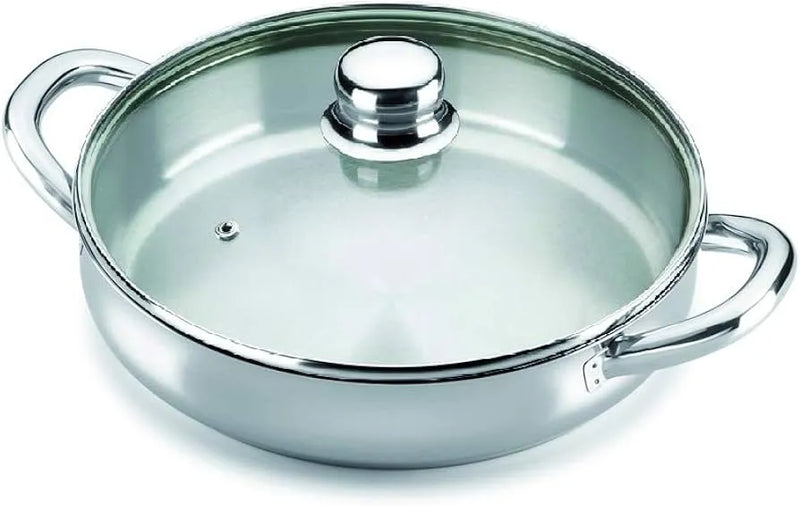 ALZA OMEGA CRISTAL guisera-tartera 28 cm.