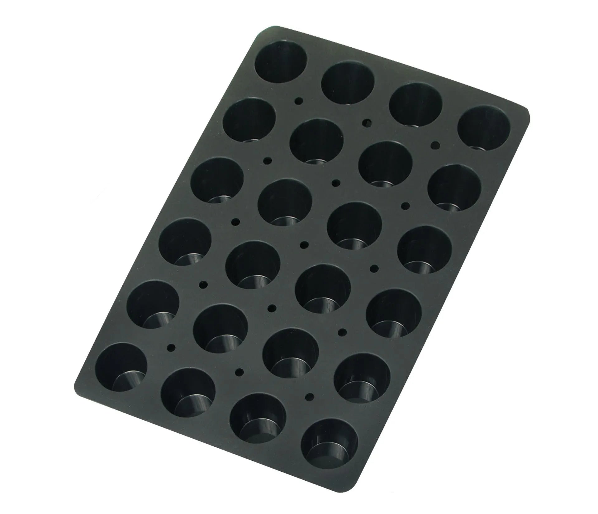 LACOR Muffinbackform 24 Mulden Schwarz 66766