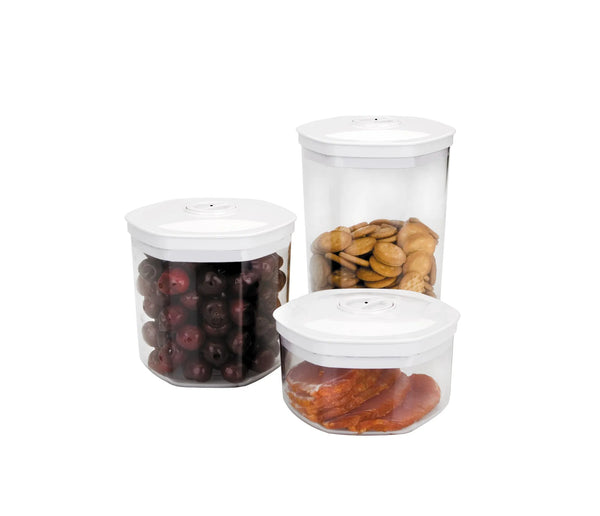 LACOR Set 3 tarros para envasado al vacío 69051