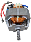 Motor Lacor 69369P, eje con piñón helicoidal de acero y carcasa de aluminio